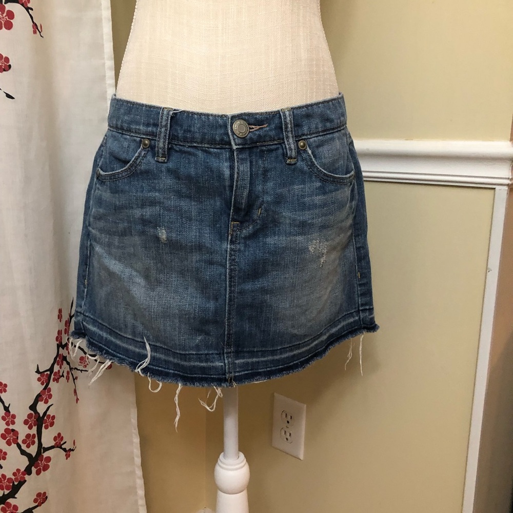 Old Navy Denim mini skirt